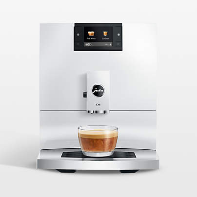 JURA ® C9 Piano White Automatic Espresso Machine