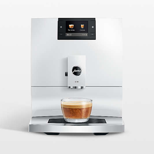 JURA ® C9 Piano White Automatic Espresso Machine