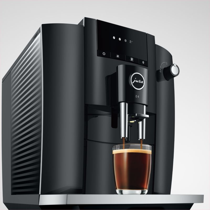 JURA ® Piano Black E4 Espresso Machine - image 5 of 12