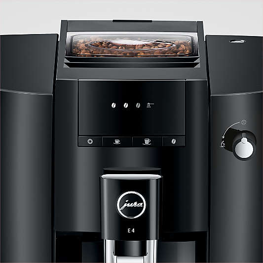 JURA ® Piano Black E4 Espresso Machine