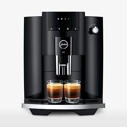 lont officieel verdund JURA Piano Black E4 Espresso Machine + Reviews | Crate & Barrel