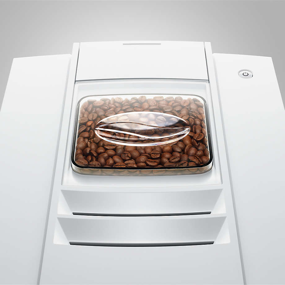 JURA E4 Piano White Espresso Machine with Bean Grinder + Reviews