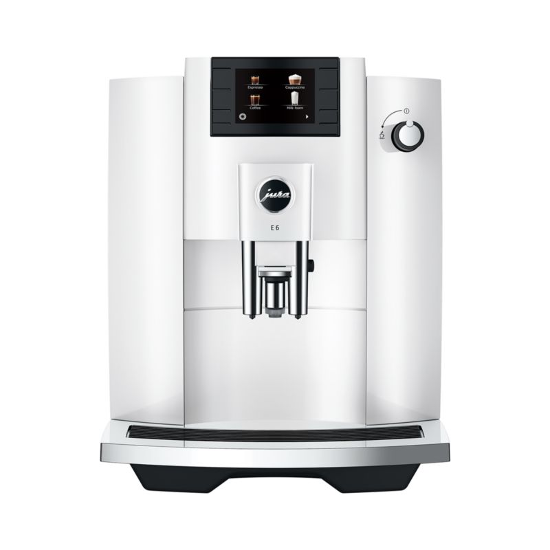 JURA ® E6 Piano White Espresso Machine - image 9 of 11