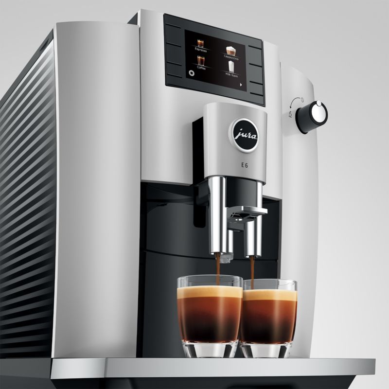 JURA ® E6 Platinum Espresso Machine - image 5 of 11