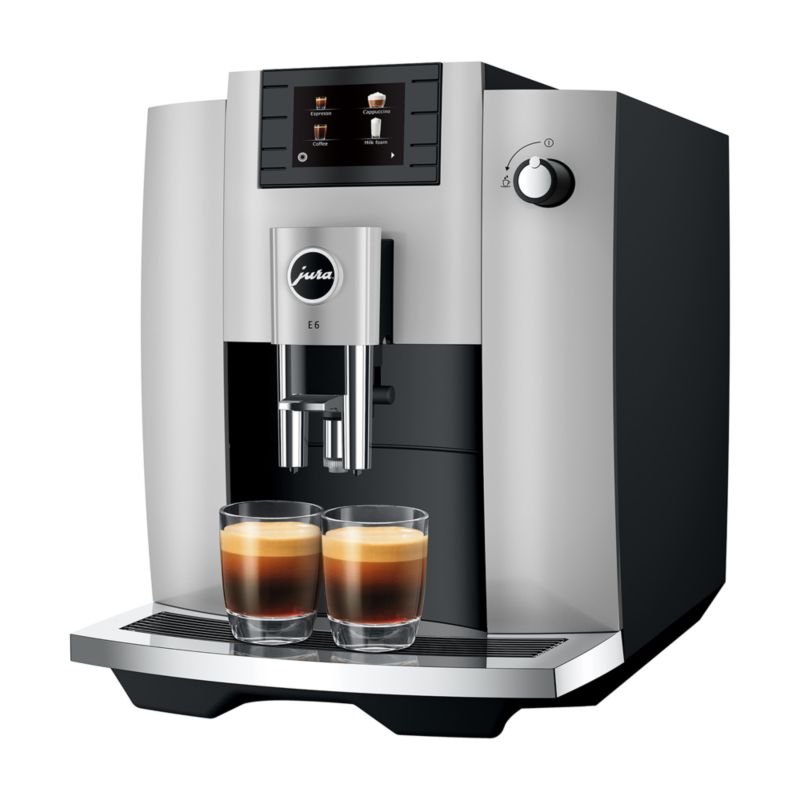 JURA ® E6 Platinum Espresso Machine - image 10 of 11