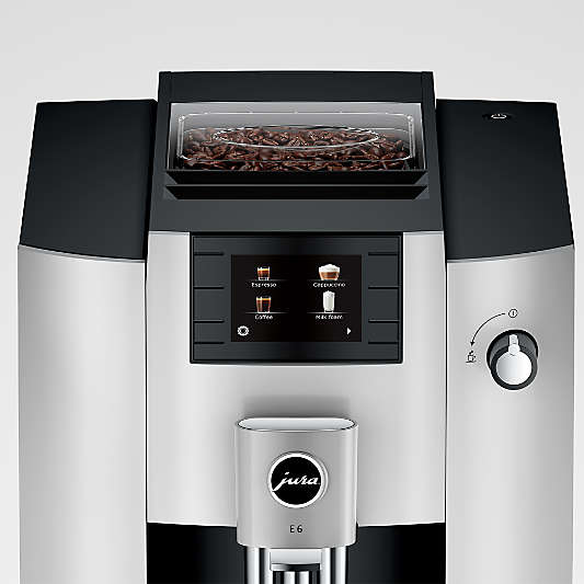 JURA ® E6 Platinum Espresso Machine