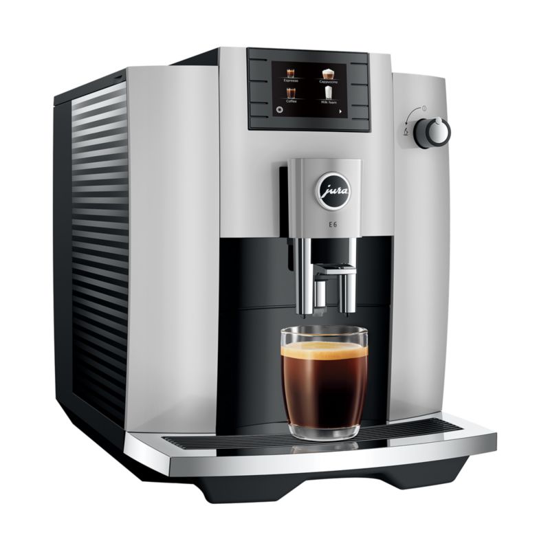 JURA ® E6 Platinum Espresso Machine - image 9 of 11