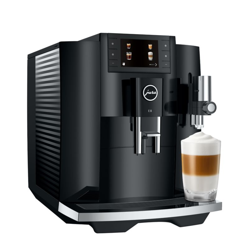 JURA ® E8 Automatic Espresso Machine in Piano Black - image 3 of 9