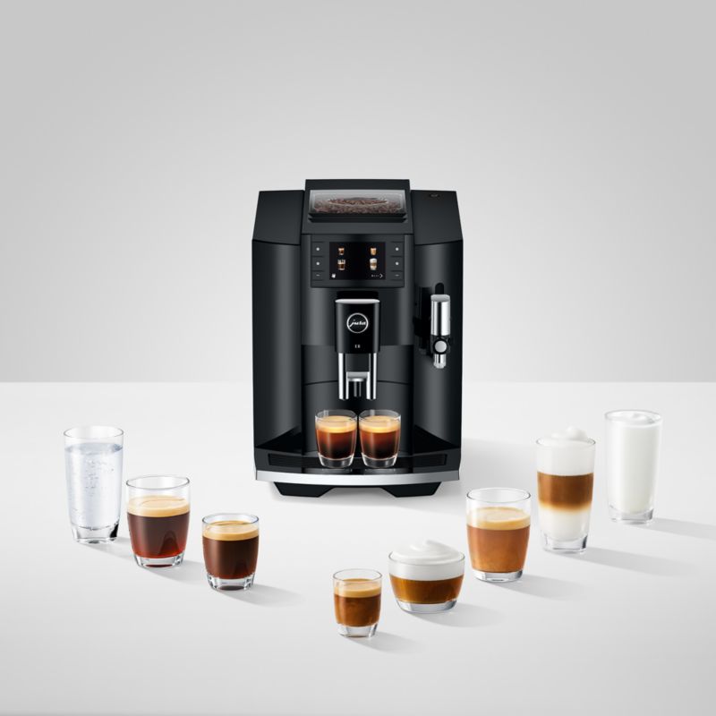 JURA ® E8 Automatic Espresso Machine in Piano Black - image 5 of 9