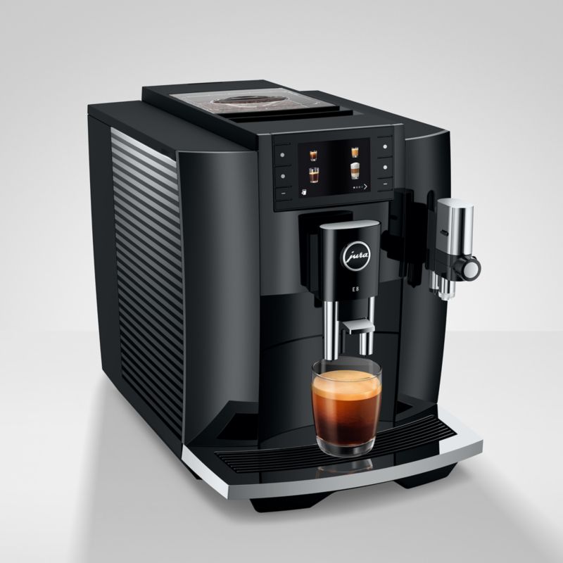 JURA ® E8 Automatic Espresso Machine in Piano Black - image 4 of 9