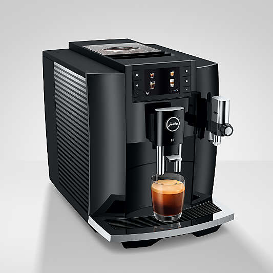 JURA ® E8 Automatic Espresso Machine in Piano Black