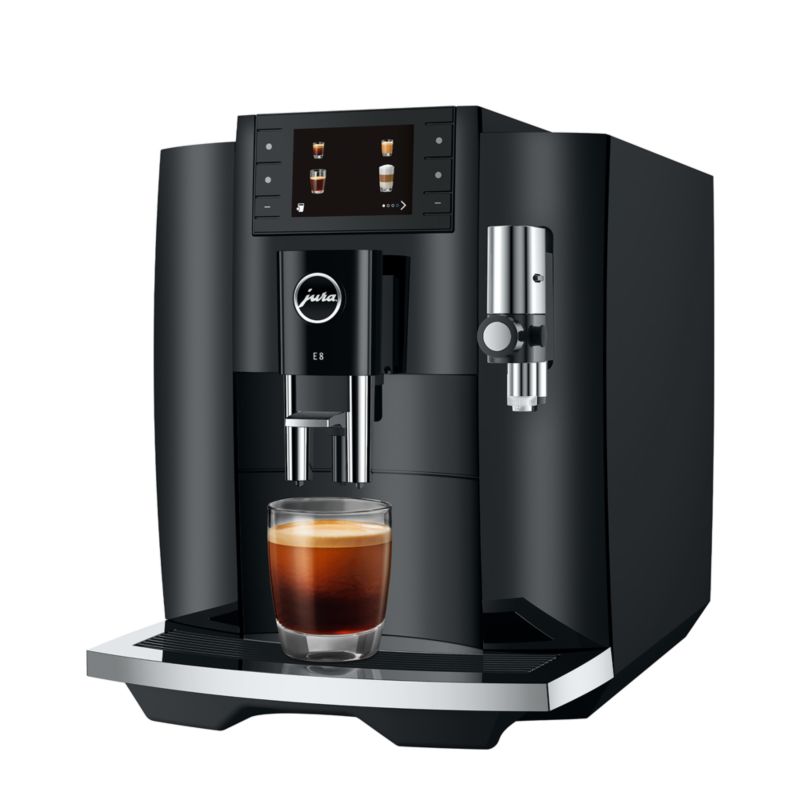 JURA ® E8 Automatic Espresso Machine in Piano Black - image 7 of 9