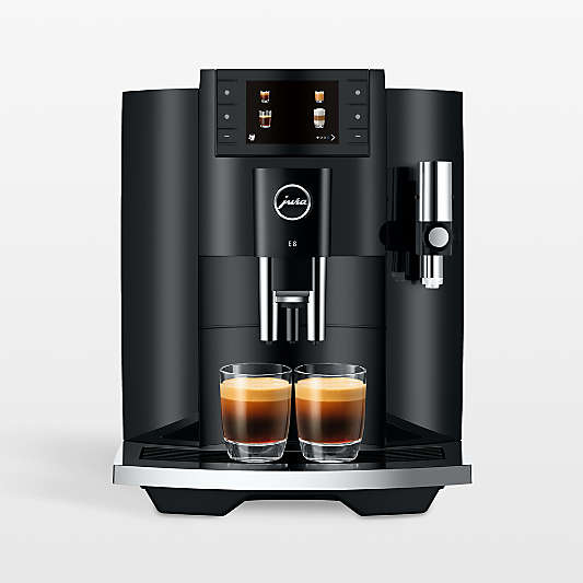 JURA ® E8 Automatic Espresso Machine in Piano Black