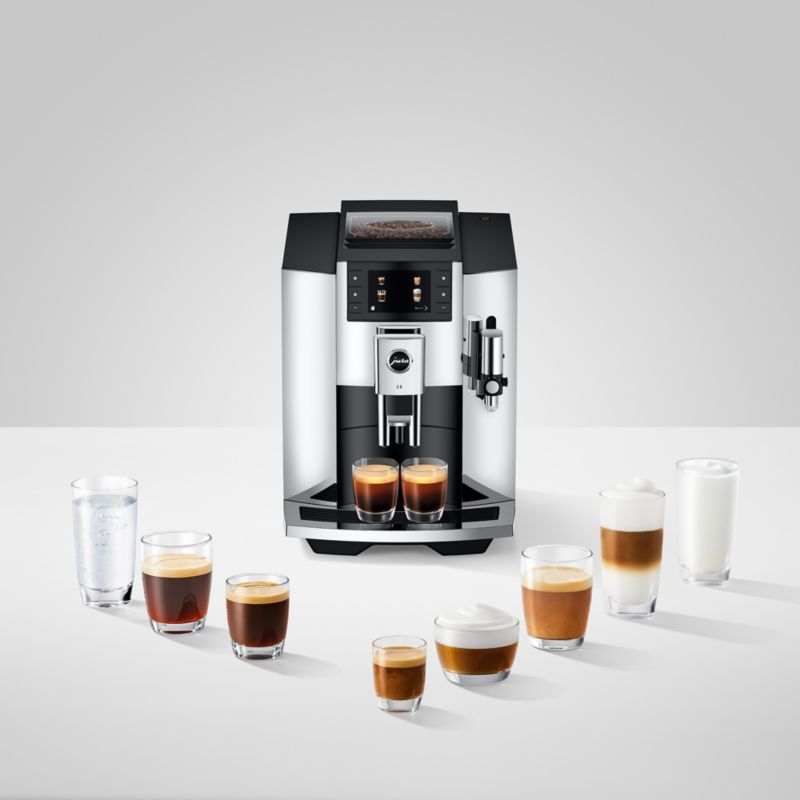 JURA ® E8 Automatic Espresso Machine in Chrome - image 7 of 11