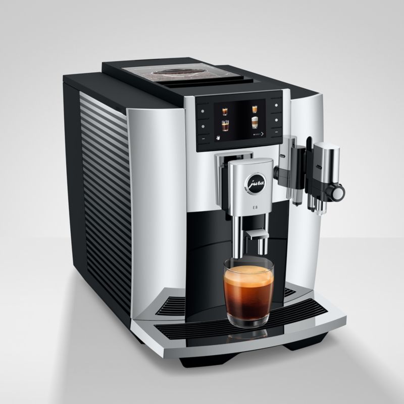 JURA ® E8 Automatic Espresso Machine in Chrome - image 8 of 11