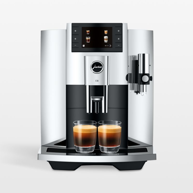 JURA ® E8 Automatic Espresso Machine in Chrome - image 0 of 11