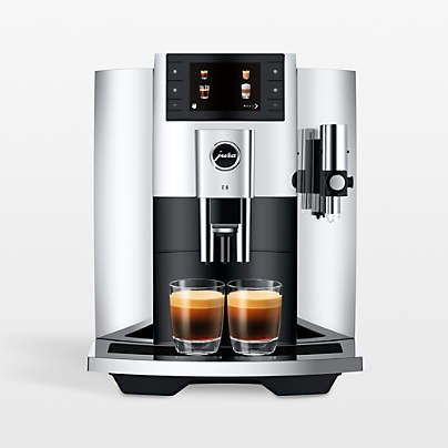 JURA ® E8 Automatic Espresso Machine in Chrome