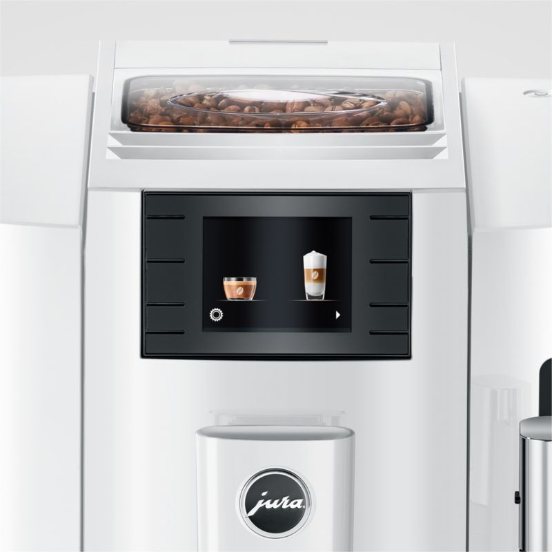 JURA ® E8 Piano White Espresso Machine - image 3 of 12