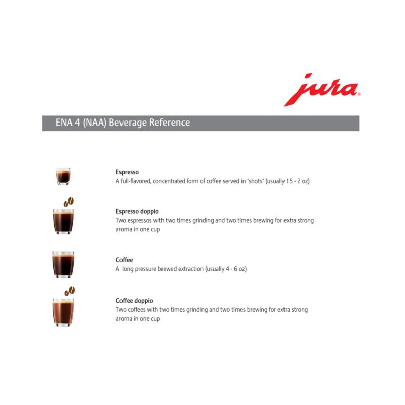 JURA ® ENA 4 Full Nordic White Espresso Machine - image 10 of 10