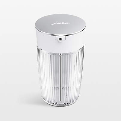 JURA ® 17-Oz. Glass Milk Carafe with Stainless Steel Lid