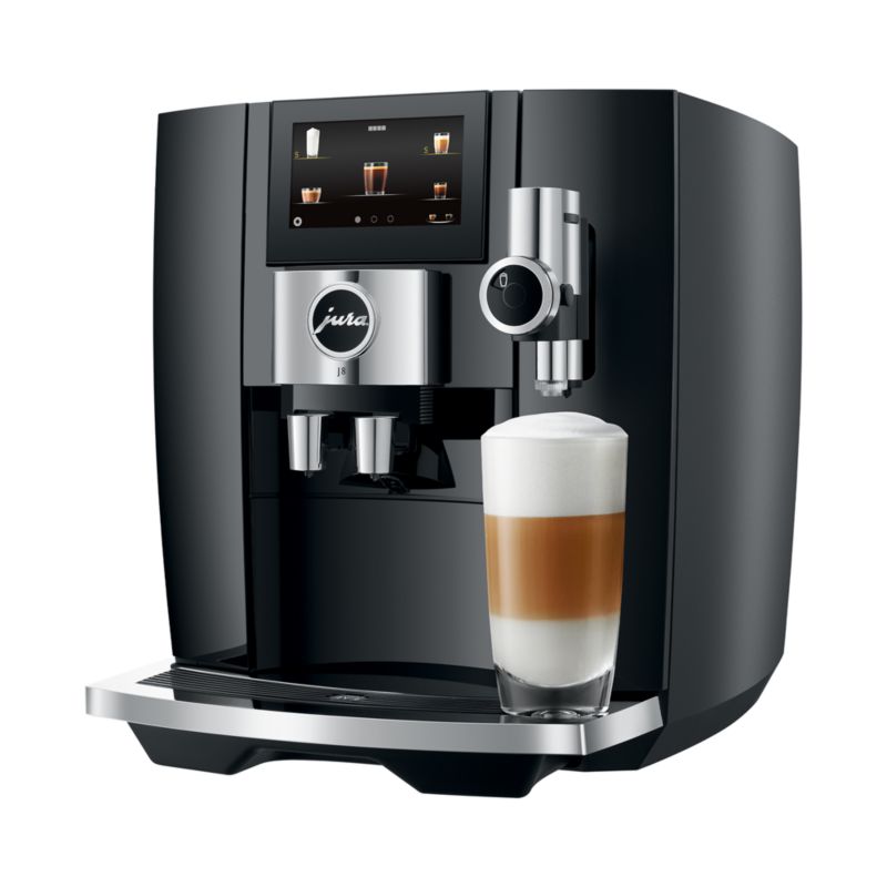 JURA J8 Piano Black Fully Automatic Espresso Machine + Reviews | Crate ...