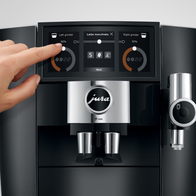 JURA ® J8 twin Automatic Espresso Machine in Diamond Black - image 6 of 11