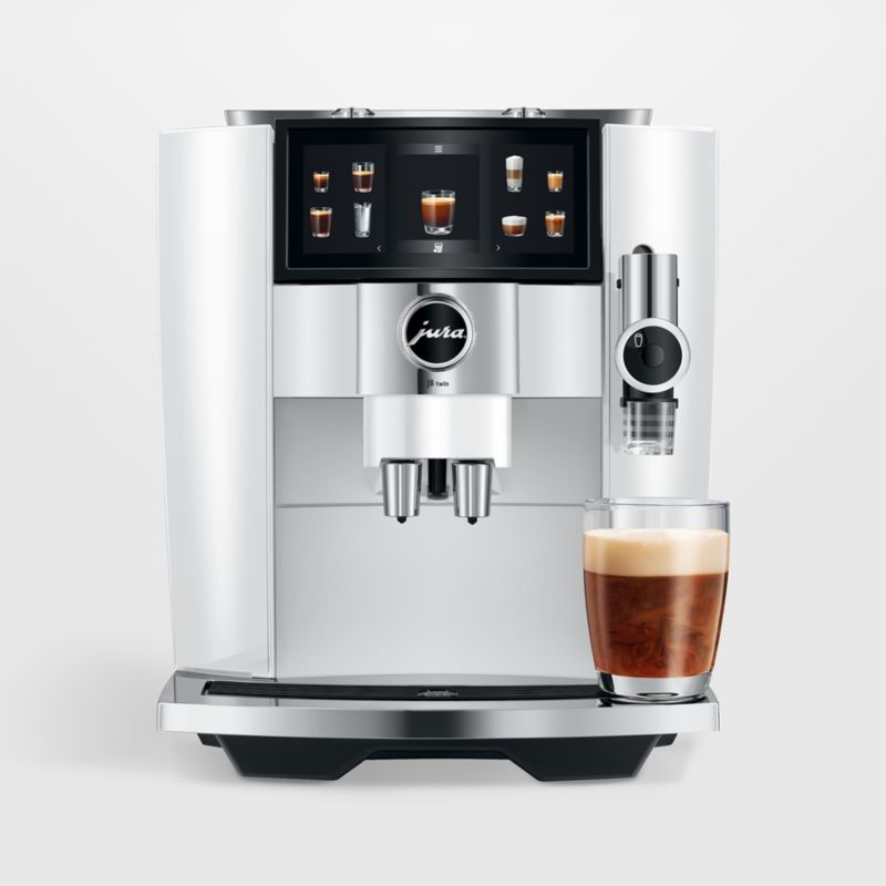 JURA ® J8 twin Automatic Espresso Machine in Diamond White - image 0 of 7