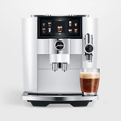 JURA ® J8 twin Automatic Espresso Machine in Diamond White