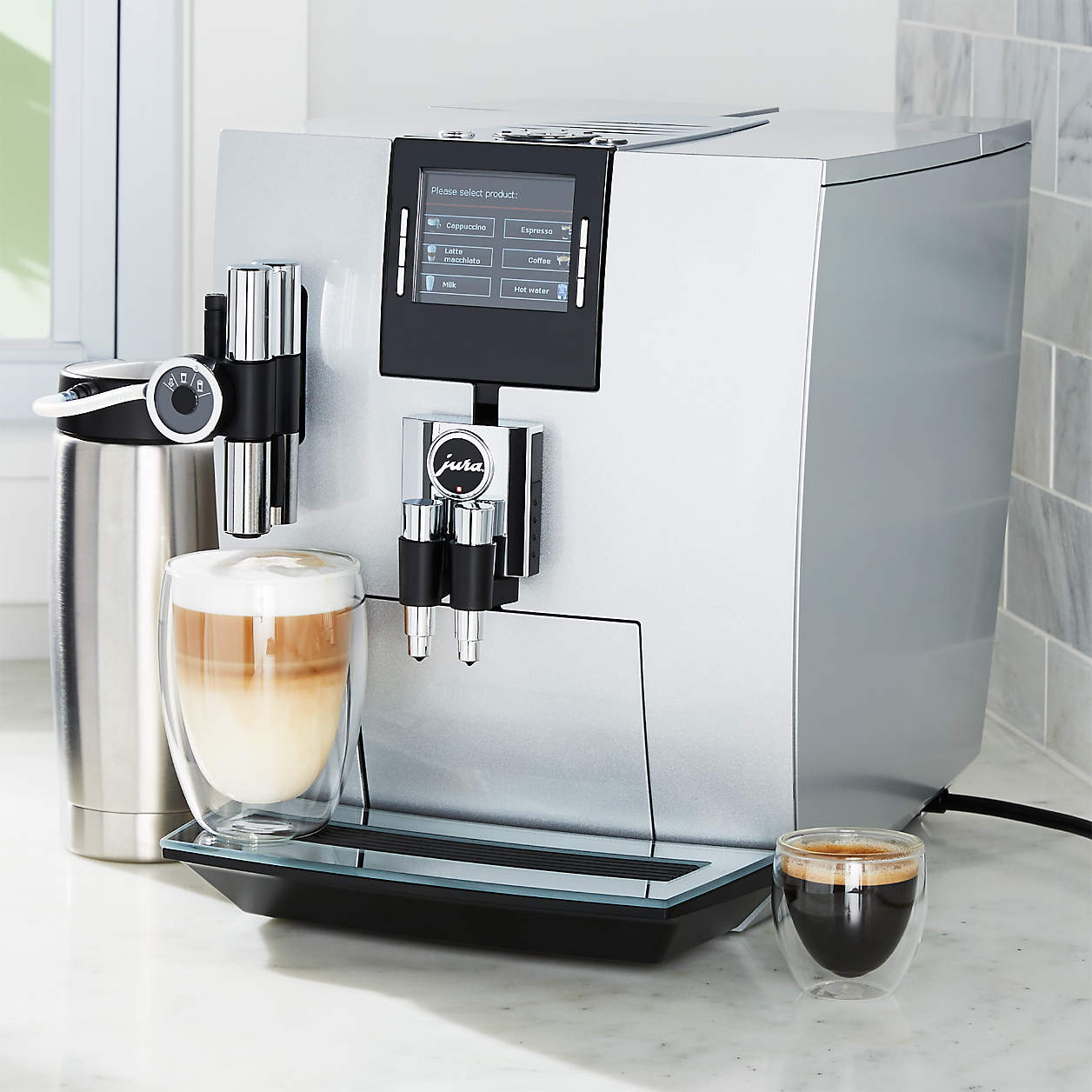 JURA J90 Espresso Machine Crate & Barrel