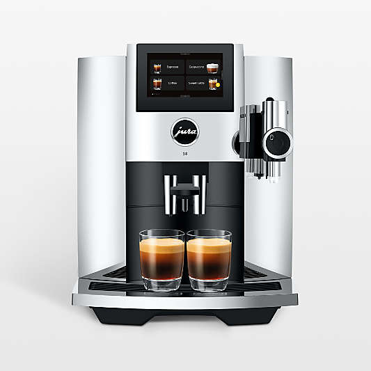 JURA ® S8 Automatic Espresso Machine in Chrome