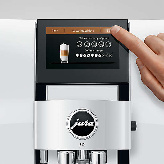 JURA ® Z10 Diamond White Automatic Espresso Machine