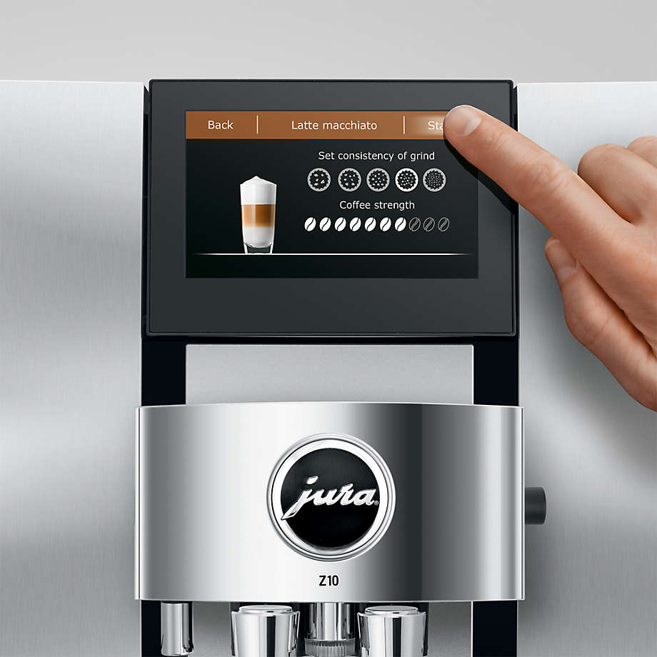 Jura Z10 Aluminum Automatic Coffee Machine - White