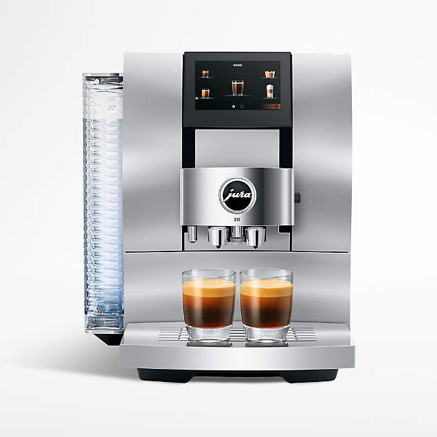 JURA E6 Platinum Espresso Machine + Reviews | Crate & Barrel