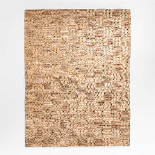 Hart Chunky Square Jute Area Rug by Jake Arnold