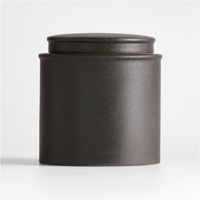 Viewing product image Juxon Black Canister - image 1 of 4