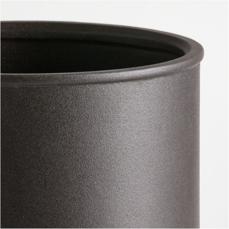 Juxon Black Trash Can - image 1 of 2