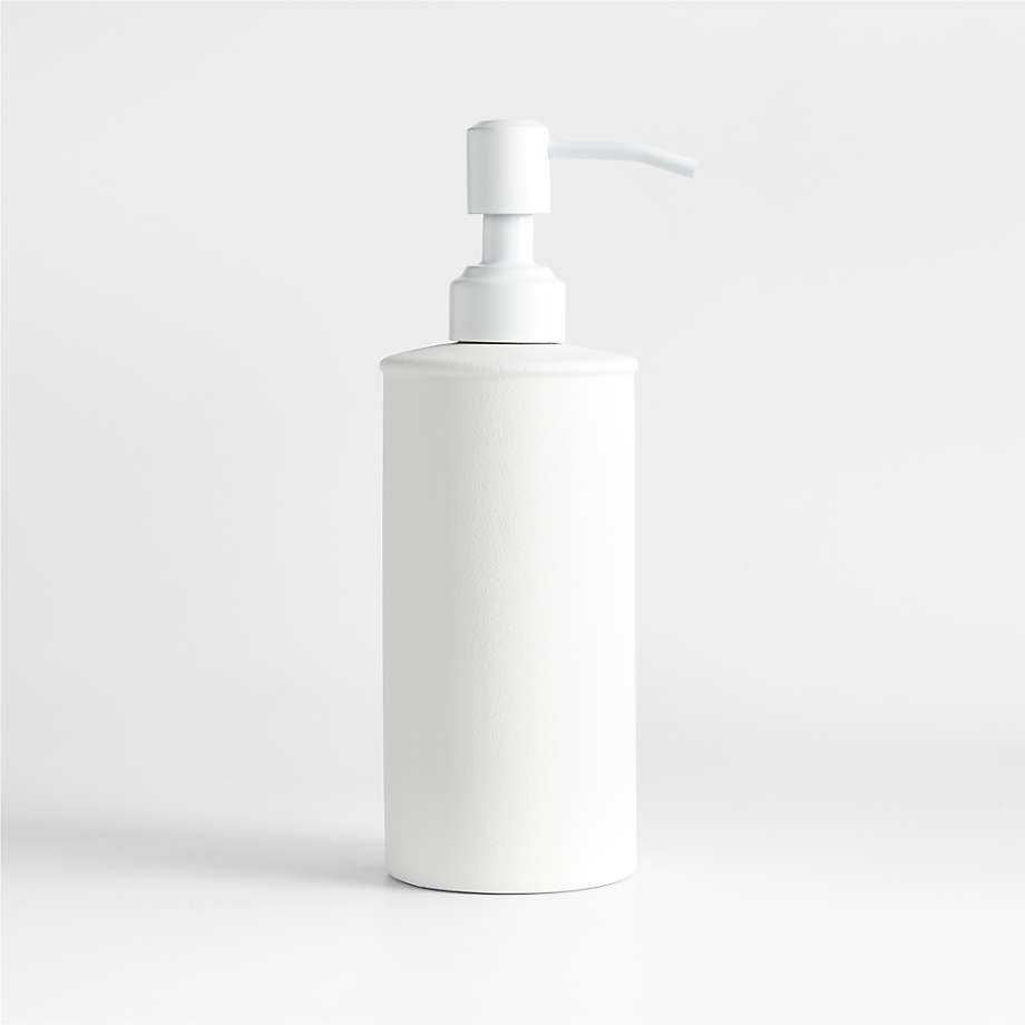 Chet Ceramic White Soap Dispenser + Reviews