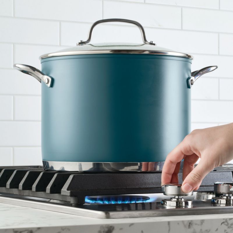 KitchenAid ® Agave Stainless Steel 3-Ply 8-Qt. Stockpot with Lid - image 1 of 6