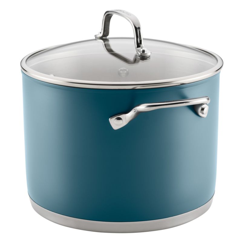 KitchenAid ® Agave Stainless Steel 3-Ply 8-Qt. Stockpot with Lid - image 3 of 6