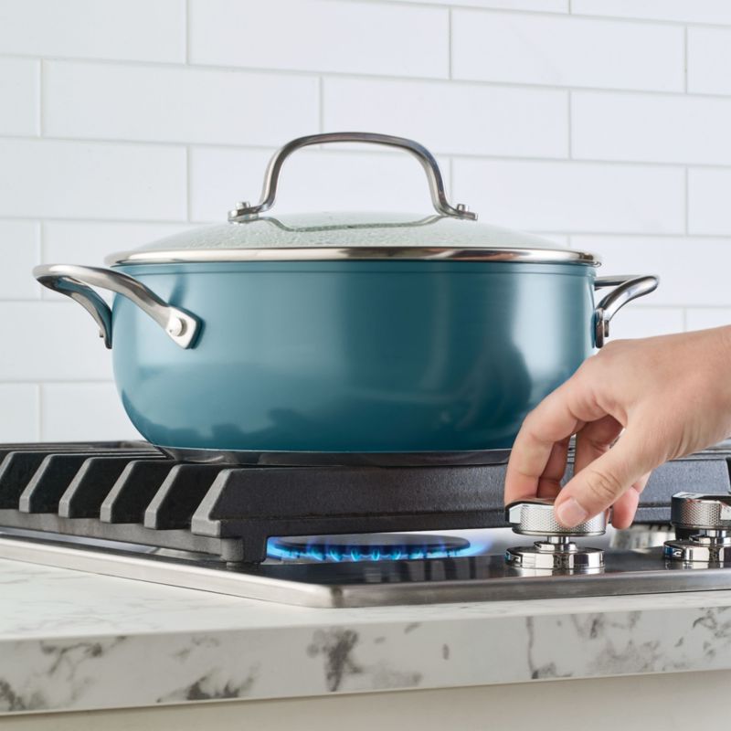 KitchenAid ® Agave 3-Ply Ceramic Non-Stick 4-Qt. Casserole with Lid - image 2 of 6