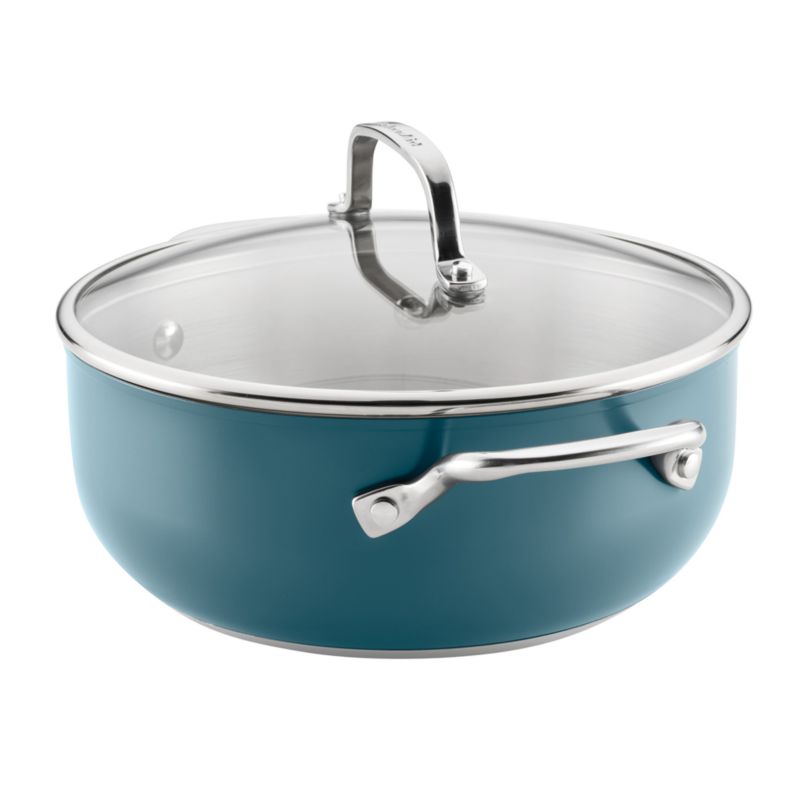 KitchenAid ® Agave 3-Ply Ceramic Non-Stick 4-Qt. Casserole with Lid - image 3 of 6