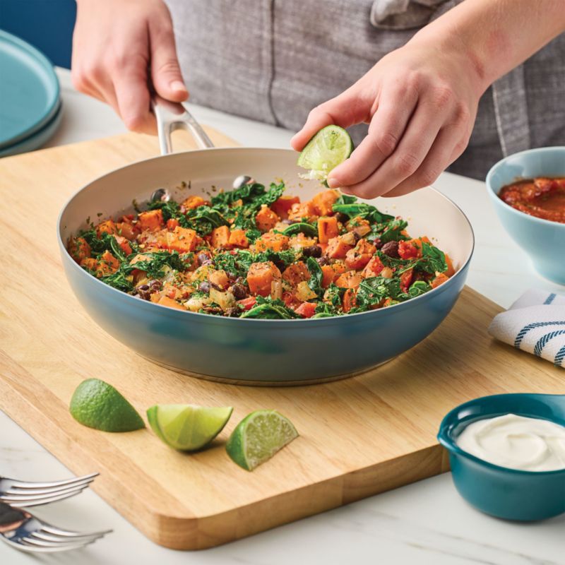 KitchenAid ® Agave 3-Ply Ceramic Non-Stick 9.5" Fry Pan - image 2 of 7