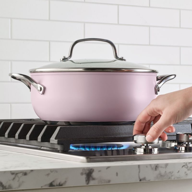 KitchenAid ® Wildflower Stainless Steel 3-Ply 4-Qt. Casserole with Lid - image 1 of 5