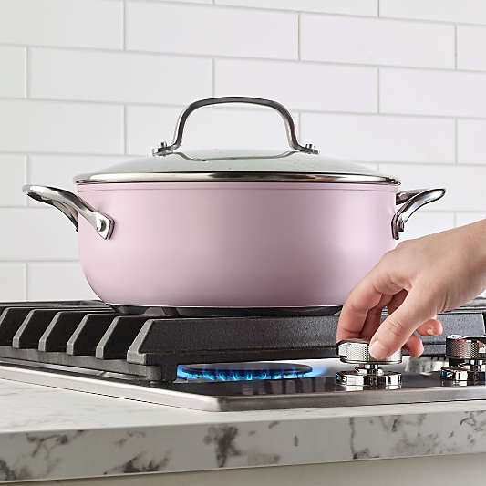 KitchenAid ® Wildflower 3-Ply Stainless Steel 4-Qt. Casserole with Lid