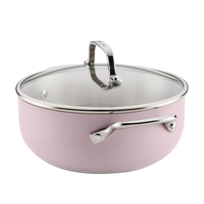 KitchenAid ® Wildflower Stainless Steel 3-Ply 4-Qt. Casserole with Lid - image 2 of 5