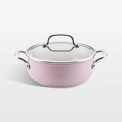 KitchenAid ® Wildflower 3-Ply Stainless Steel 4-Qt. Casserole with Lid