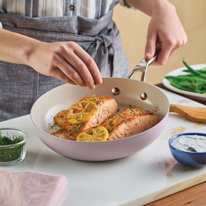 KitchenAid ® Wildflower Stainless Steel 3-Ply 9.5" Ceramic Non-Stick Fry Pan - image 1 of 6