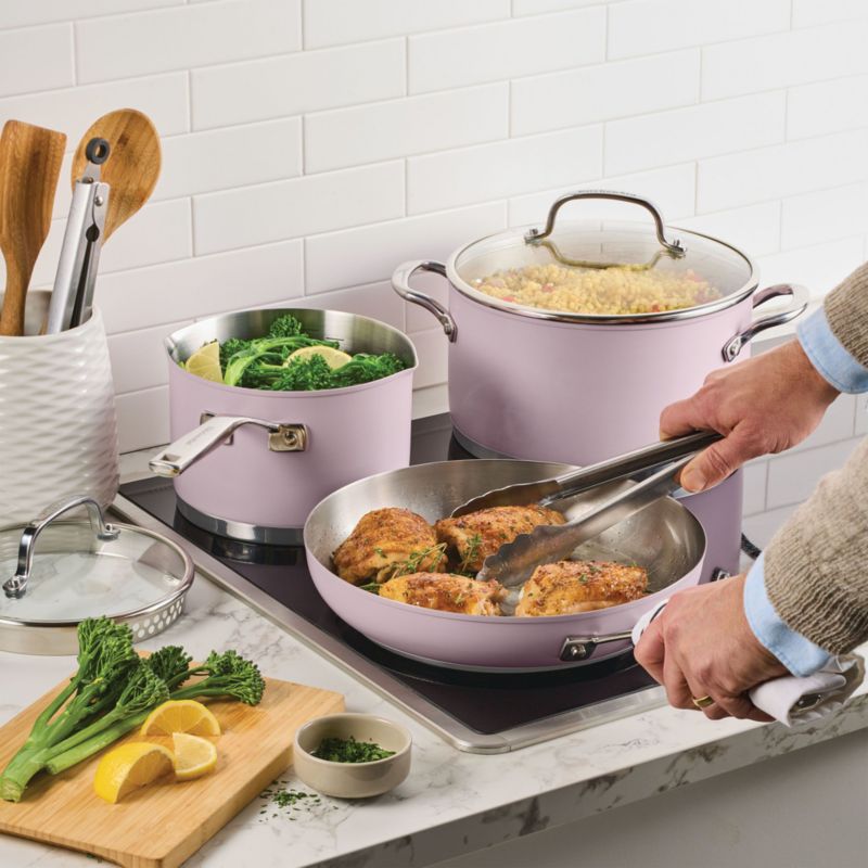 KitchenAid ® Wildflower 3-Ply Ceramic Non-Stick 11-Piece Cookware Set - image 1 of 5