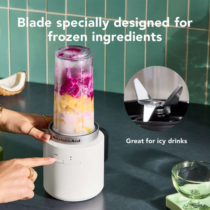 KitchenAid ® Go™ Porcelain White Cordless Personal Blender - image 2 of 4