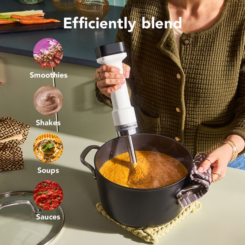 KitchenAid ® Go™ Porcelain White Cordless Hand Blender - image 2 of 5